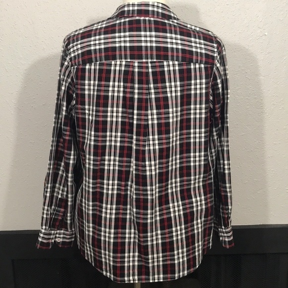 Charter Club LS Holiday Plaid Relaxed Button Shirt - Picture 4 of 8